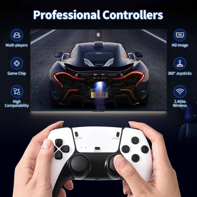CONSOLA RETRO INALAMBRICA DIVERSION NIÑOS LAU - 5