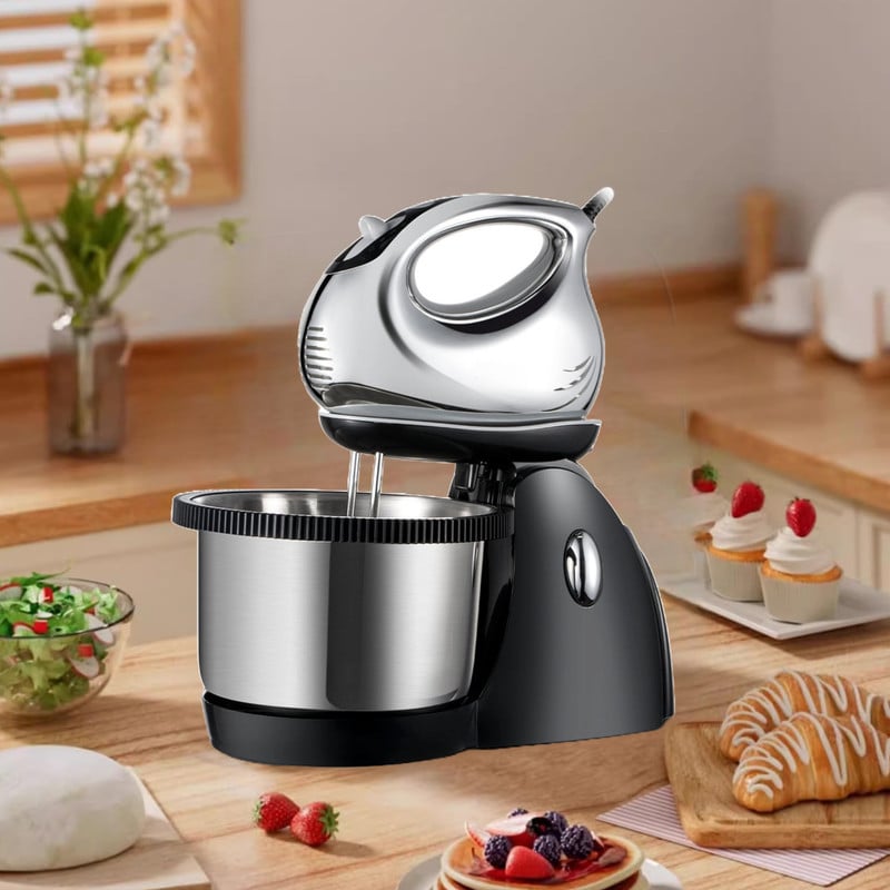 BATIDORA ARRTX NUEVO PEDESTAL MEZCLADORA 2.5 LTS ACERO COCINA LAU - 2