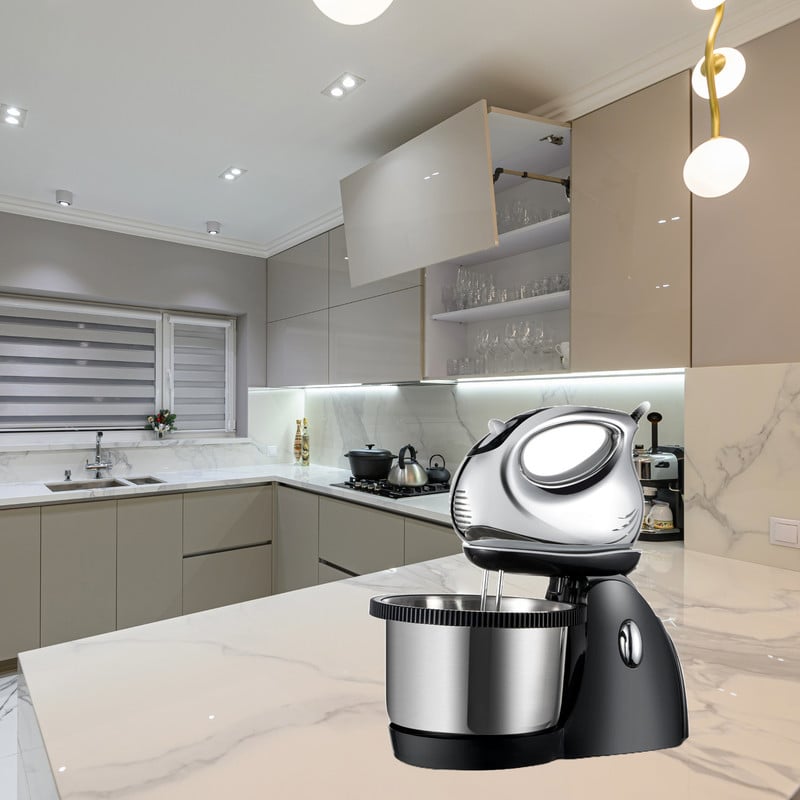 BATIDORA ARRTX NUEVO PEDESTAL MEZCLADORA 2.5 LTS ACERO COCINA LAU - 5