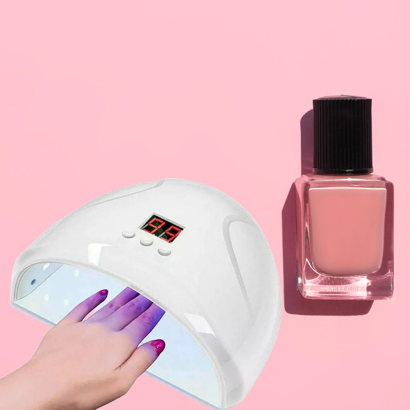 LAMPARA UV UÑAS DREMEL LIMPIADOR MANICURA PEDICURE LAU - 5