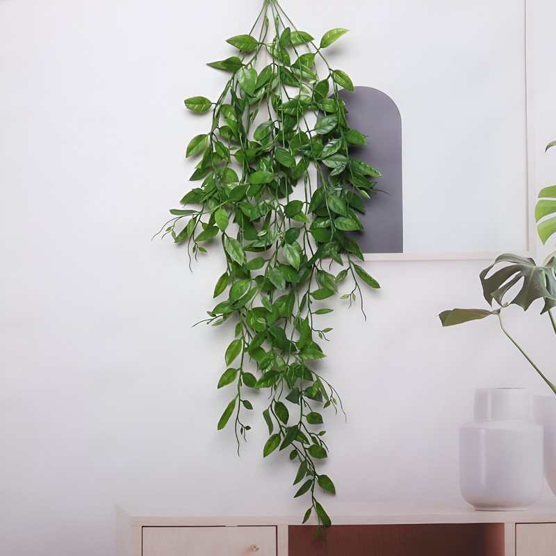 SET 2 PLANTAS RAMO ARBUSTO ARTIFICIAL RAMO COLGANTE LAU - 5