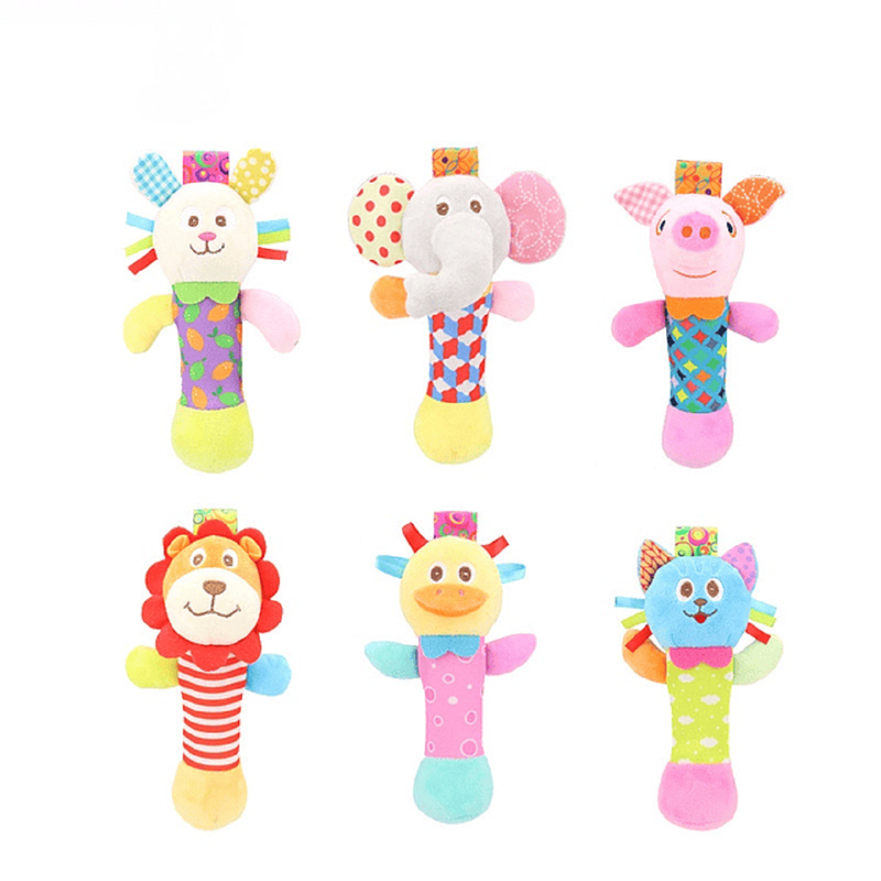 SET BFT 3 SONAJERO MUÑECA TOBILLO SENSORIAL PELUCHE COCHE LAU - 5