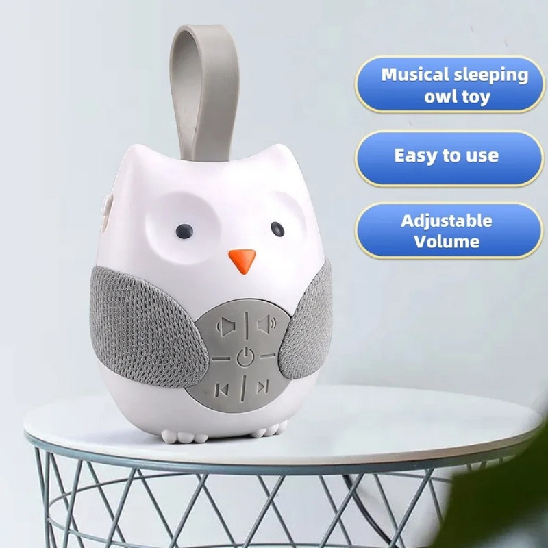 MAQUINA ROBOT MONITOR SUEÑO BFT MULTICOLOR RUIDO BUHO CUNA DORMIR BEBES LAU - 4