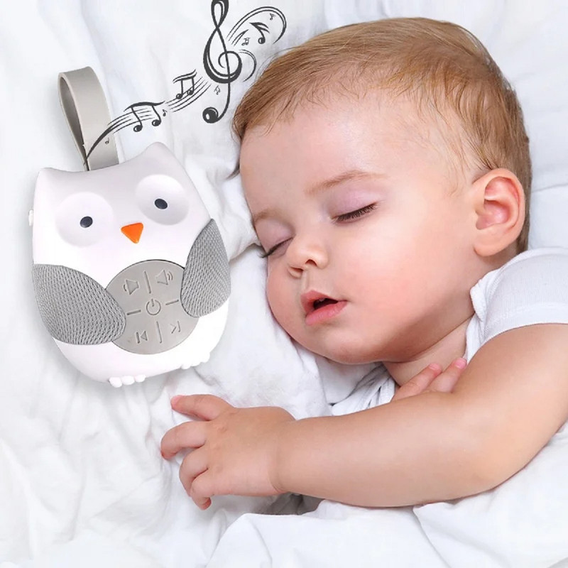 MAQUINA ROBOT MONITOR SUEÑO BFT MULTICOLOR RUIDO BUHO CUNA DORMIR BEBES LAU - 5