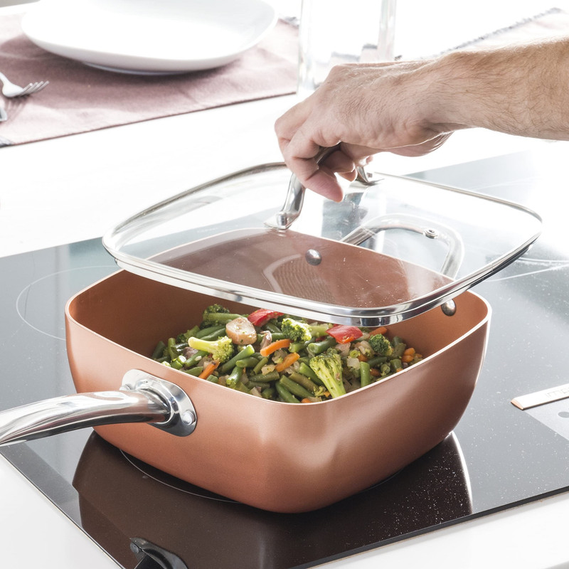 JUEGO OLLAS QUATRA HORNEAR FREIR COCINA ANTIADHERENTE LAU - 4