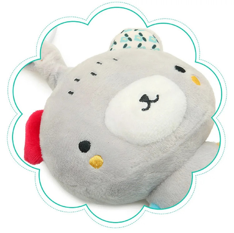 SET BFT 2 SONAJERO PELUCHE JUGUETE FELPA COCHE CUNA BEBÉS LAU MULTICOLOR - 1