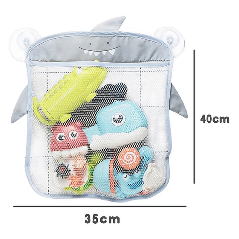 SET BFT 4 BOLSAS JUGUETES MALLA BAÑO ORGANIZADORA BEBÉ LAU - 9