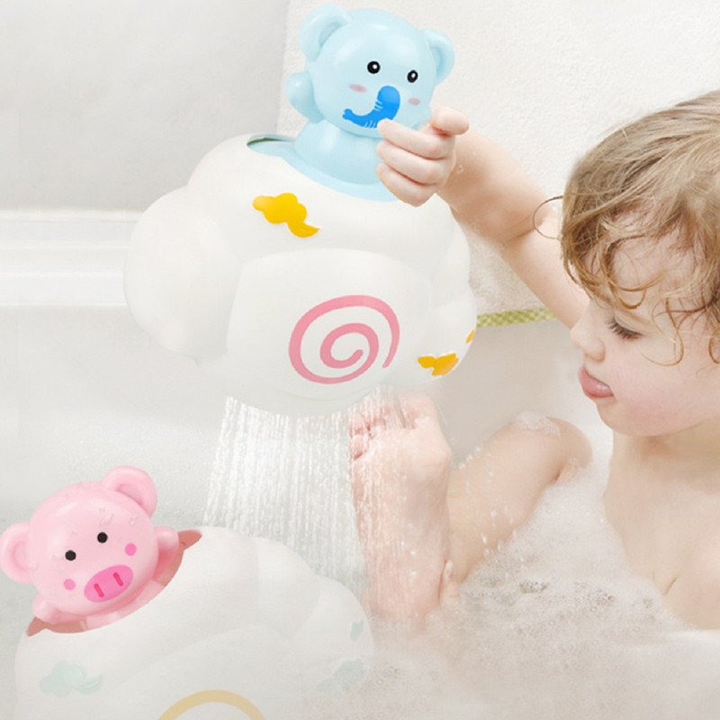 SET BFT 6 JUGUETE BAÑO CHORRO AGUA DIVERTIDO BEBÉS DUCHA LAU - 8