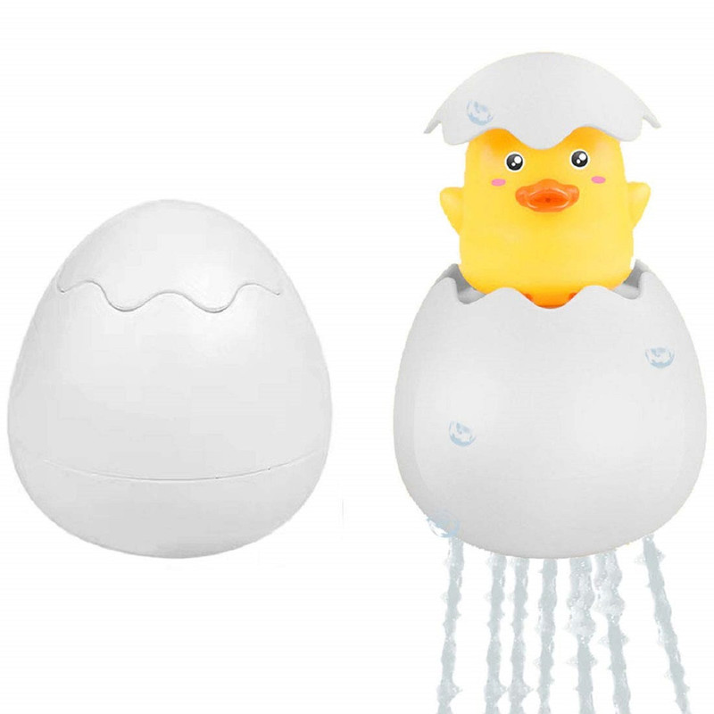 SET ZZKKO MULTICOLOR 6 JUGUETE BAÑOS HUEVO POLLITO LLUVIA SORPRESA NIÑOS LAU - 7