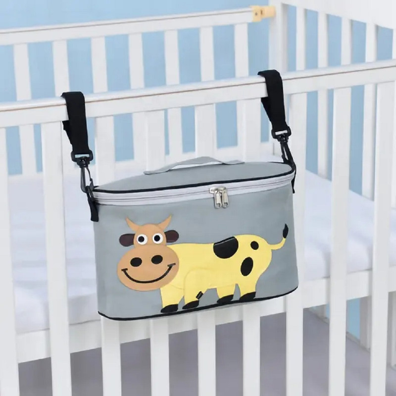 ORGANIZADOR A95X MULTICOLOR COCHE PAÑAL BIBERON ACCESORIOS DIBUJOS BEBE LAU - 8