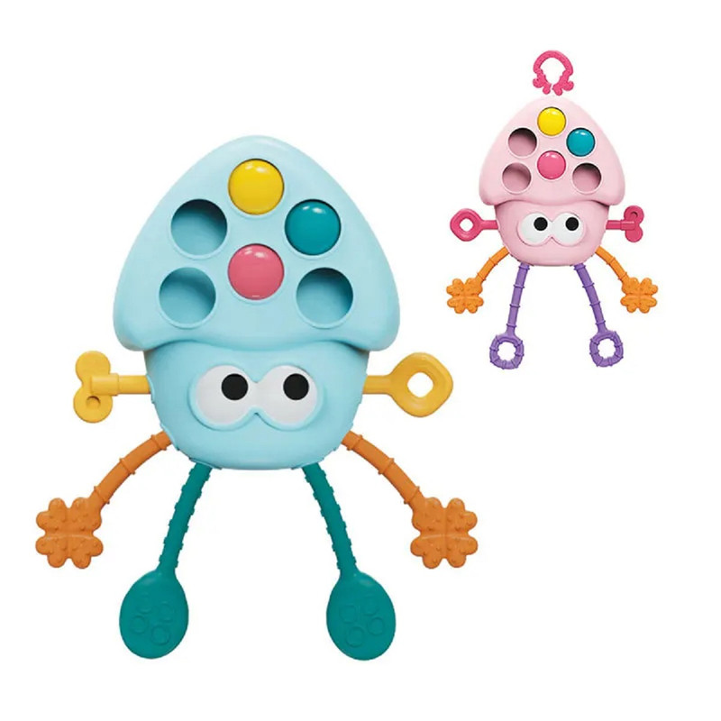 SET A95X 3 MORDEDOR JUGUETE ESTIMULACIÓN SENSORIAL BEBÉS LAU MULTICOLOR - 1