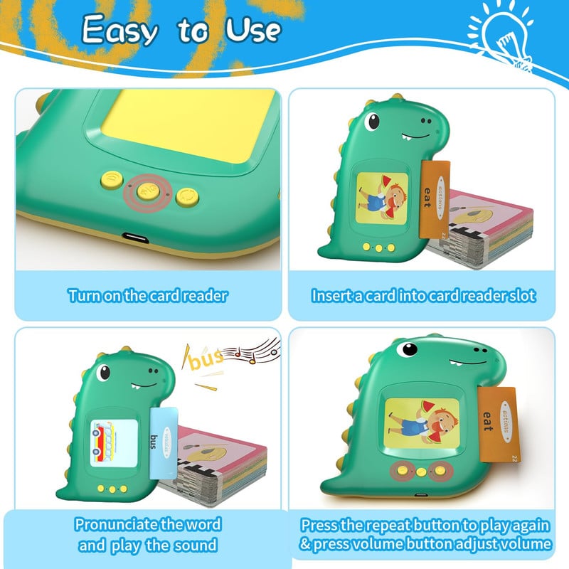 MÁQUINA APRENDIZAJE A95X TARJETA VOCABULARIO ESPAÑOL INGLES LAU MULTICOLOR - 2