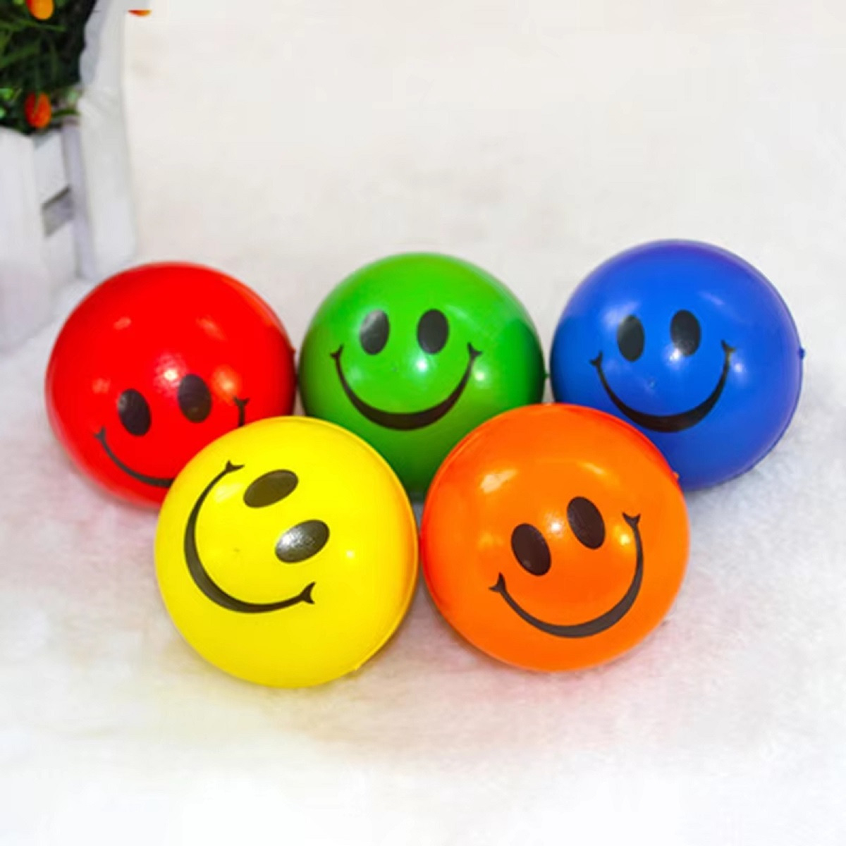 SET 24 PELOTAS ANTIESTRES VARIADOS ESPUMA NIÑOS ADULTOS LAU - 4