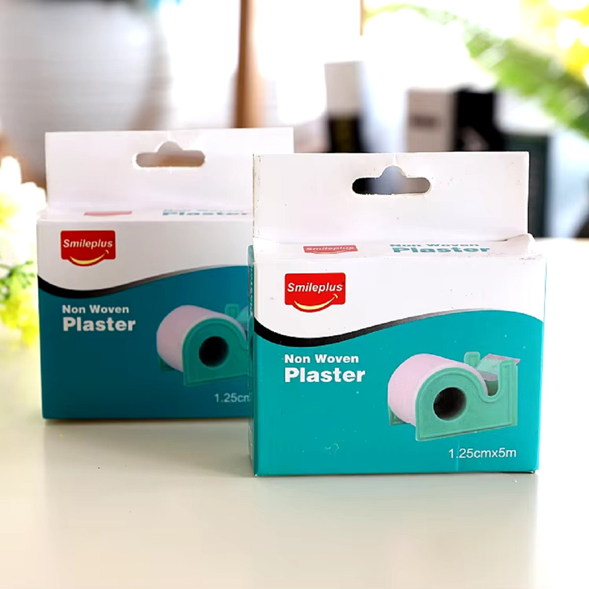 SET 14 CINTA ADHESIVA SUAVE PIEL DISPENSADOR 1,25CM X 5M LAU - 9