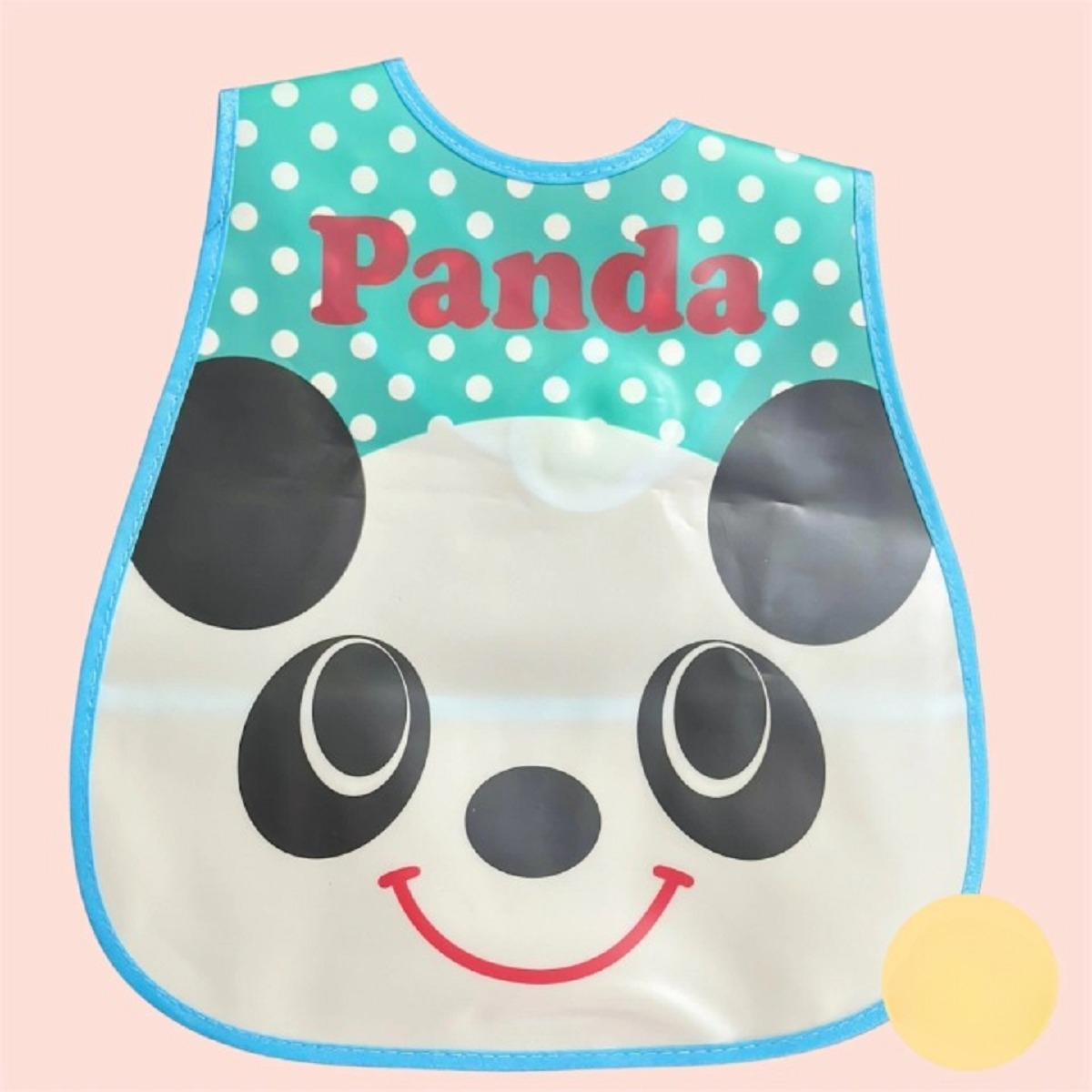 SET DE 8 BABEROS PLÁSTICO IMPERMEABLE BEBÉS DELANTAL JHN - 6