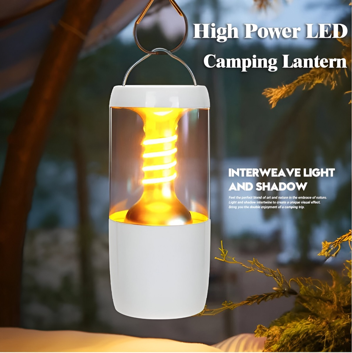 LAMPARA MESA SC LED CAMPING LUZ RECARGABLE EXTERIORES LAU - 3