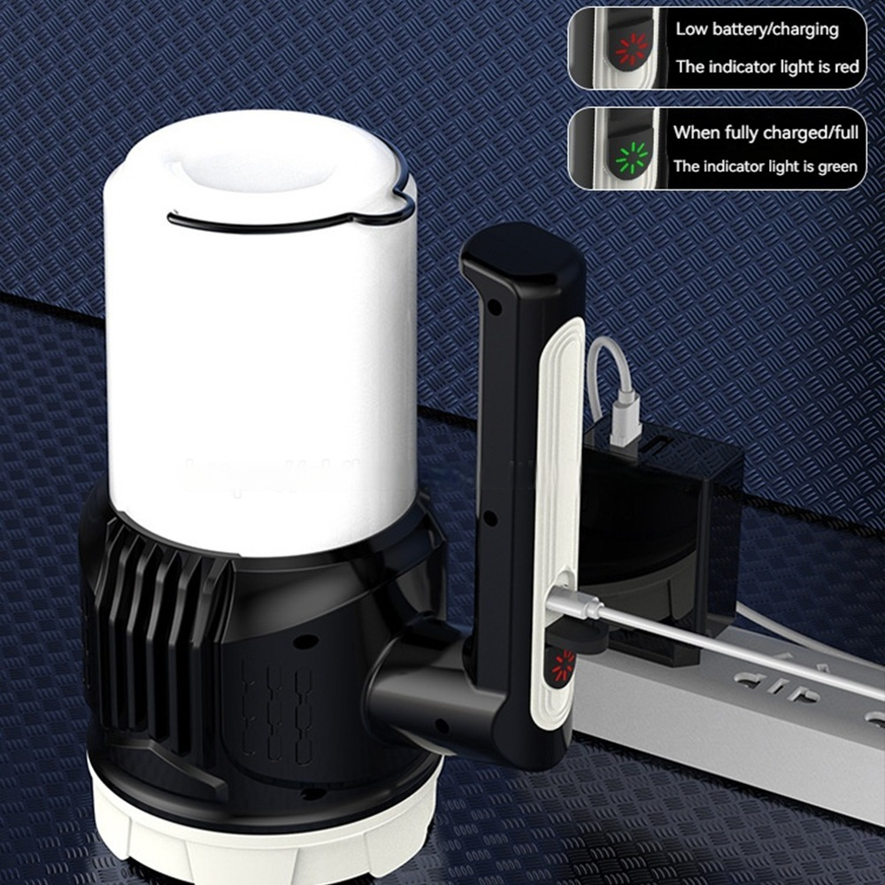 LINTERNA MANO SC CARGA USB LIGERA COMPACTA CAMPING LAU - 8