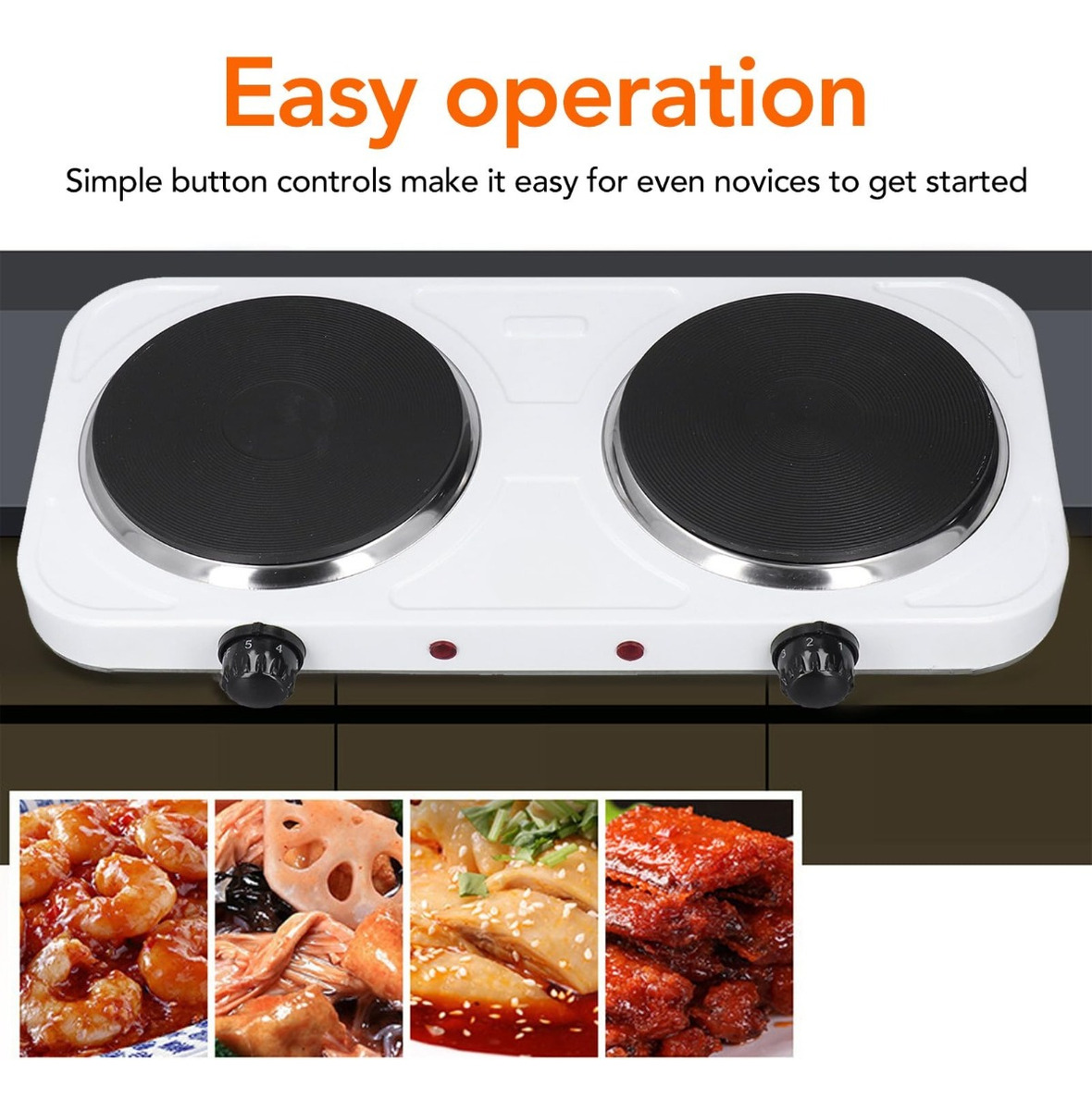COCINA ENCIMERA PORTATIL VERSATIL COMODA COMPACTA COCINA LAU - 4