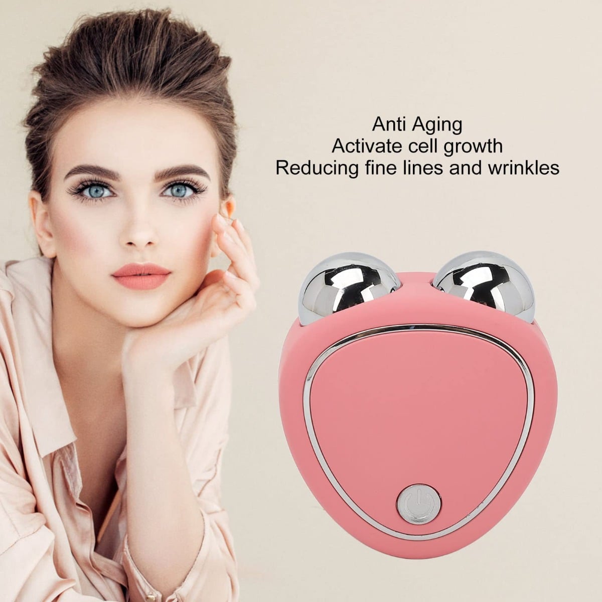 SET 2 MASAJEADOR ESTIRA REDUCTOR LIFTING FACIAL PORTATIL LAU - 3