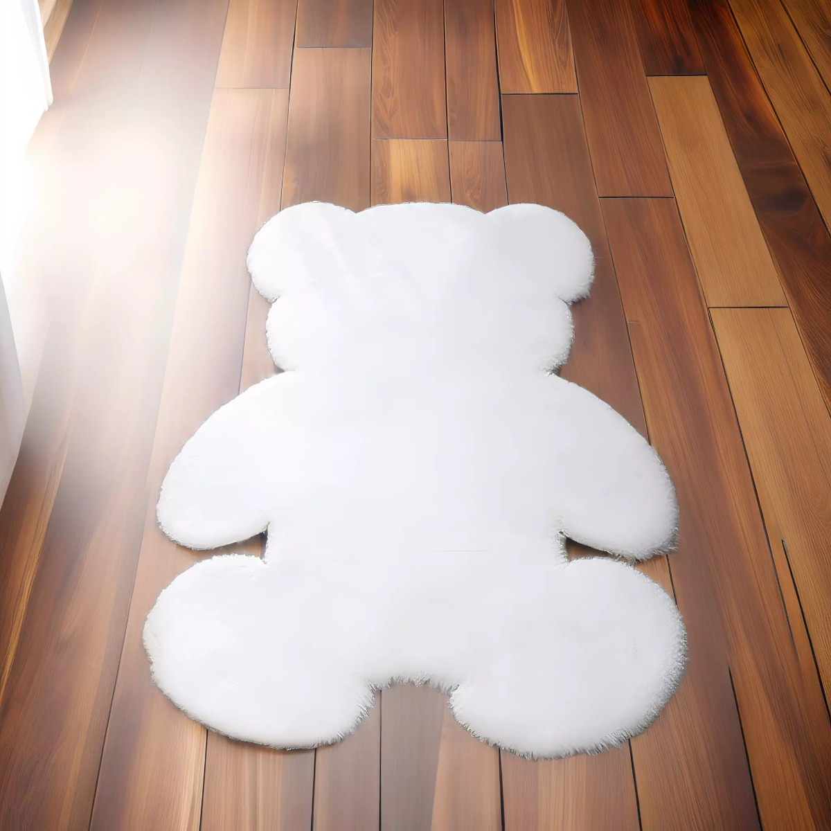 ALFOMBRA CONTEMPORÁNEA MODERNA OSO BLANCO SUAVE ENTRADA DORMITORIO DECORACION JHN 60 X 90 CM - 9