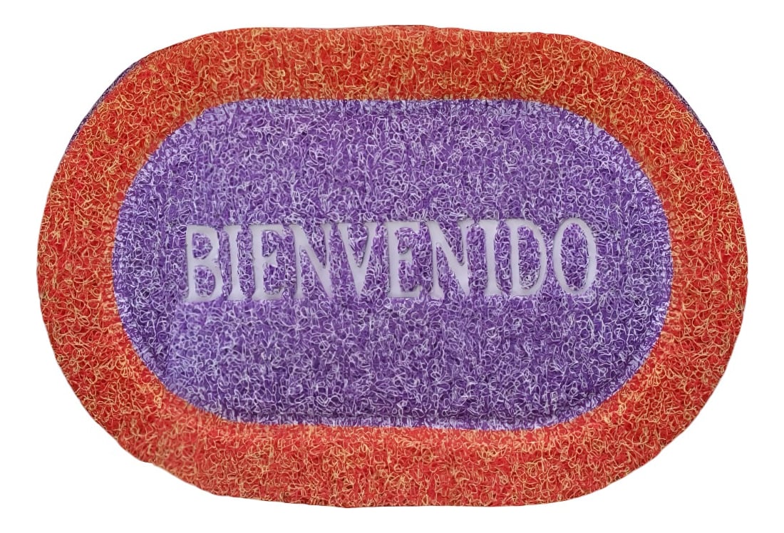 SET 3 ALFOMBRA CONTEMPORÁNEA MODERNA ANTIDESLIZANTE ENTRADA RESISTENTE JHN 60 X 40 CM - 1
