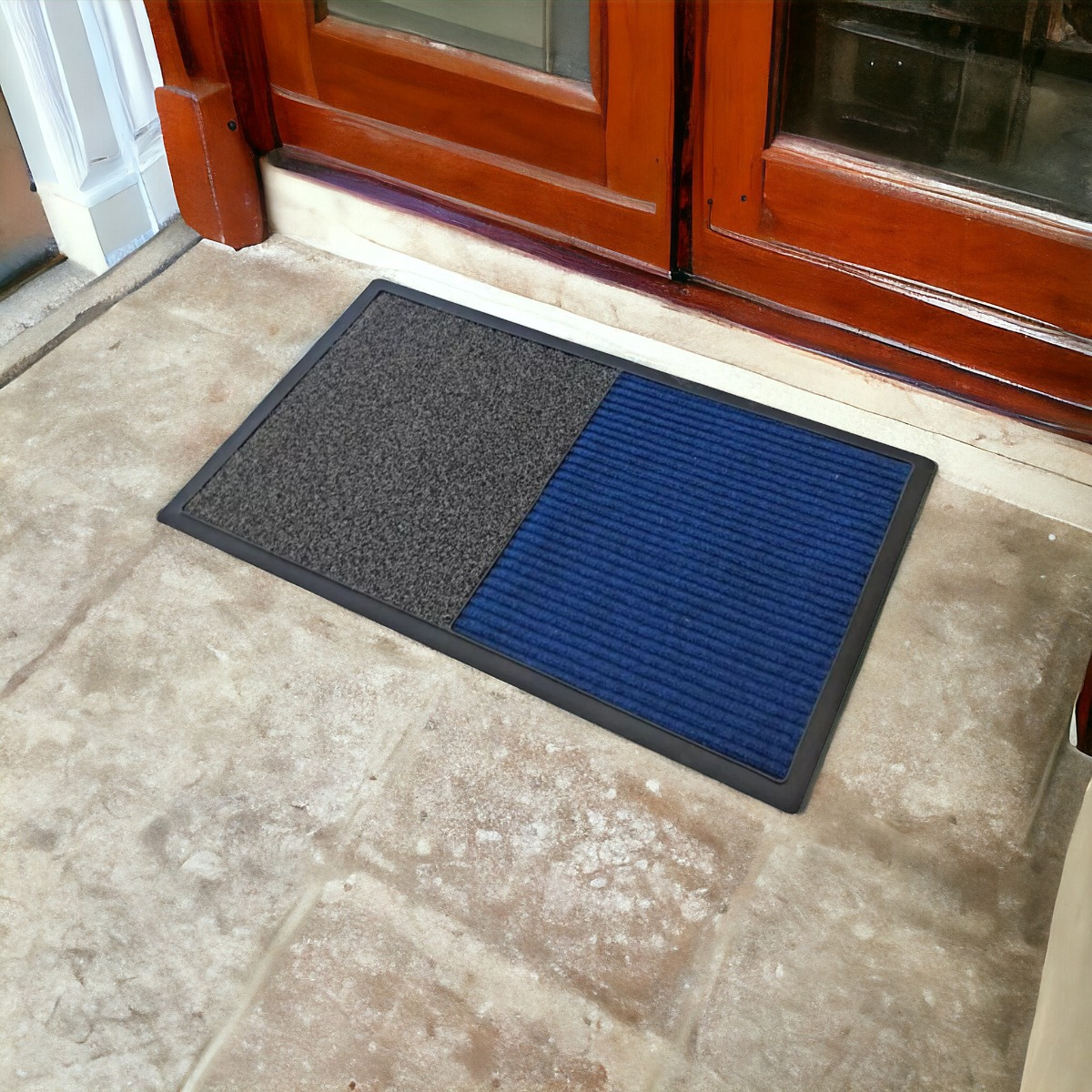 ALFOMBRA CONTEMPORÁNEA MODERNA SANITIZANTE DESINFECTA SECA PEDILUVIOS CALZADO JHN 60 X 90 CM - 5