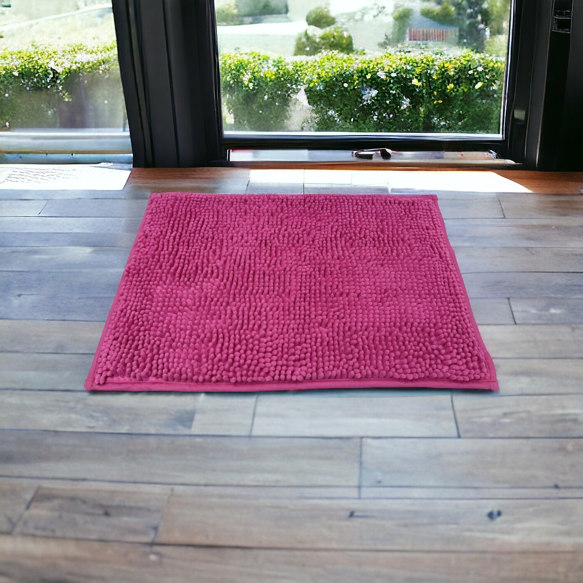 SET 3 ALFOMBRA CONTEMPORÁNEA MODERNA SUAVE LANUDA ANTIDESLIZANTE JHN 60 X 40 CM - 4