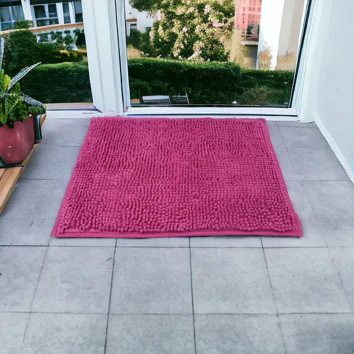 SET 3 ALFOMBRA CONTEMPORÁNEA MODERNA SUAVE LANUDA ANTIDESLIZANTE JHN 60 X 40 CM - 10
