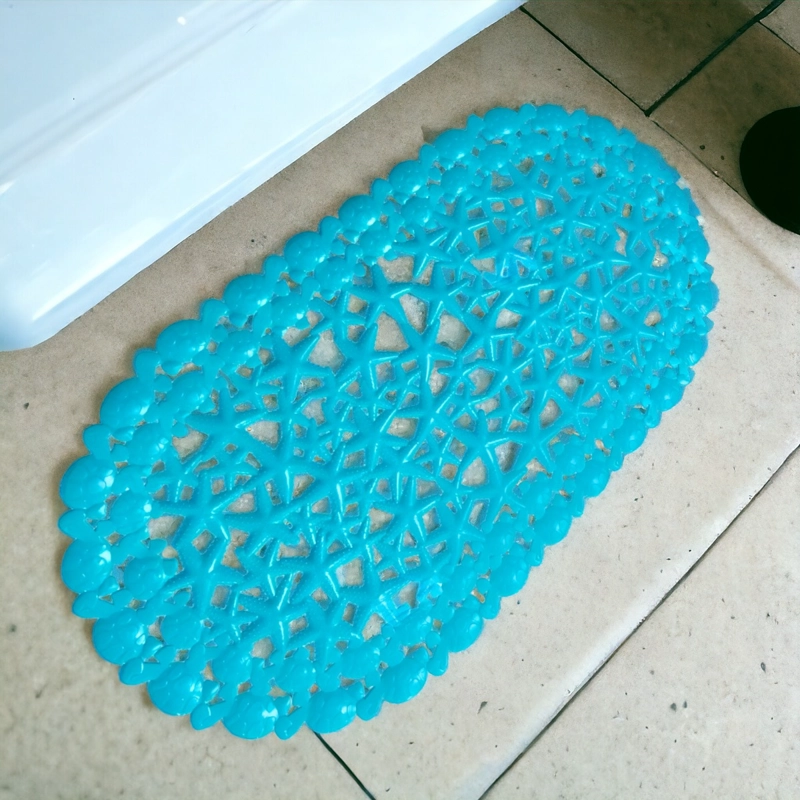 SET DE 4 ALFOMBRA BAÑO ANTIDESLIZANTE DUCHA MARINO JHN - 9