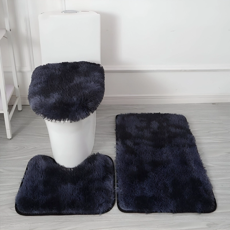 ALFOMBRAS BAÑO 3 PIEZAS SUAVE ANTIDESLIZANTE JHN - 8