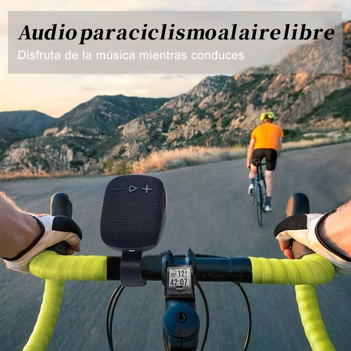 PARLANTE BLUETOOTH ZZBAG PORTATIL SOPORTE MOTO BICICLETA LAU - 9