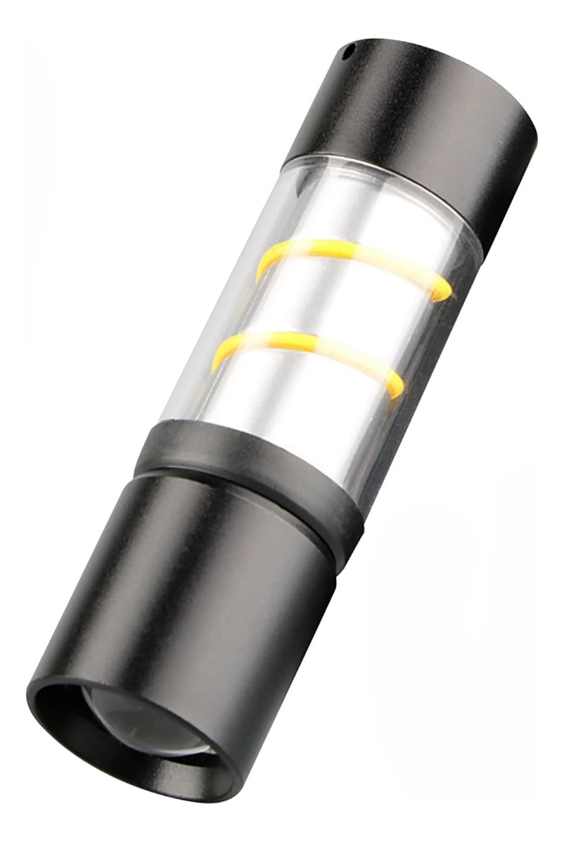 SET 2 LAMPARAS ANTORCHA ESPIRAL RECARGABLE CAMPING PATIO LAU - 1
