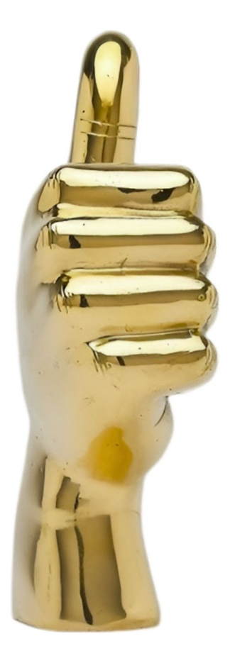 SET DE 3 FIGURA MANO DECORACIÓN DORADO SOPORTE JOYERÍA JHN - 3