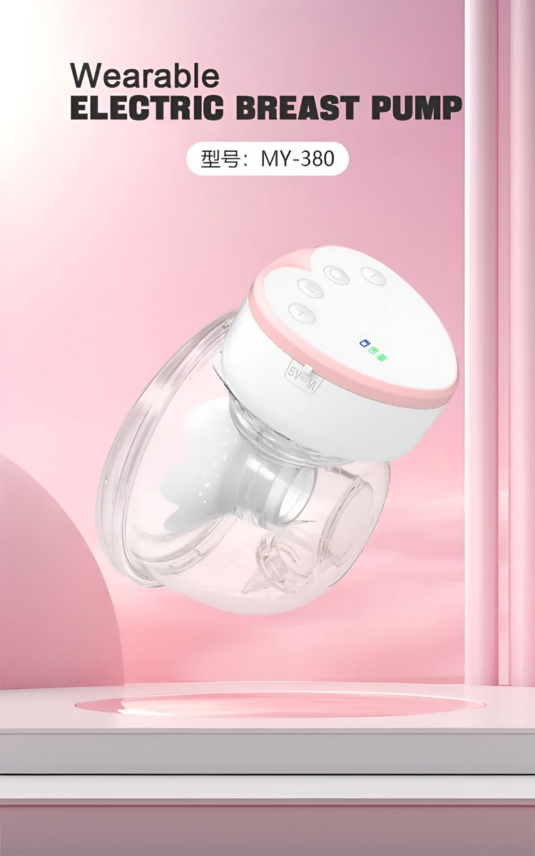 EXTRACTOR LECHE SACALECHE MATERNA INALÁMBRICO AUTOMÁTICO JHN MULTICOLOR - 9