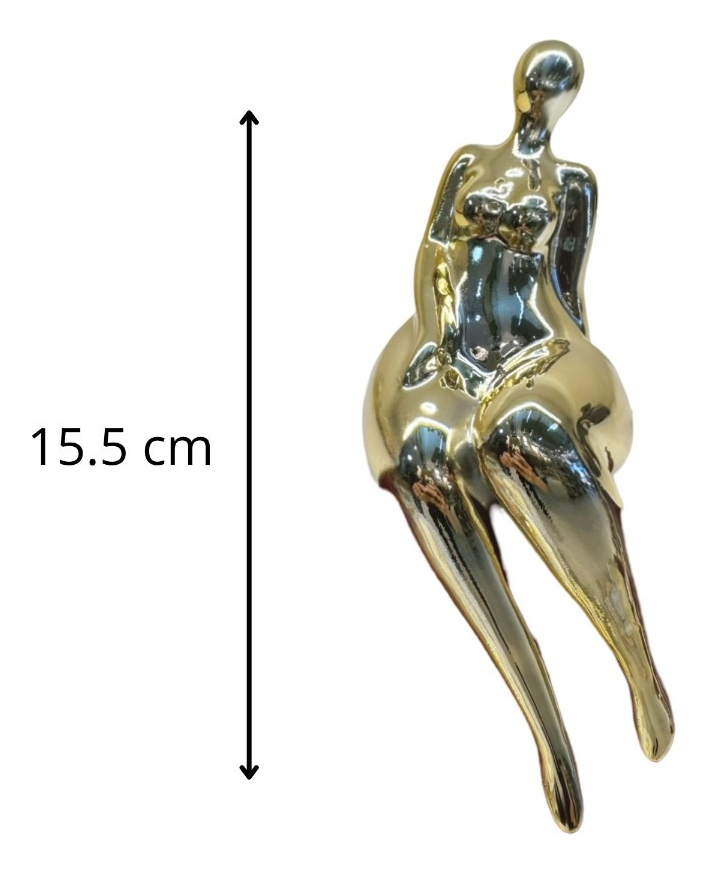 SET 2 ESCULTURA MUJER DECORACIÓN MODERNA CENTRO MESA JHN - 2