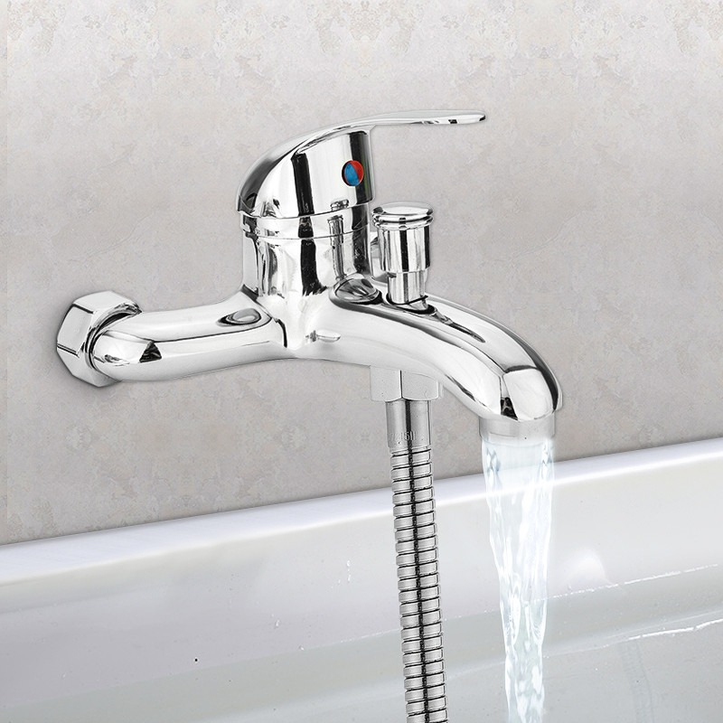 GRIFO LAVABO MEZCLADOR AGUA FRIA CALIENTE DUCHA BAÑO LAU - 3