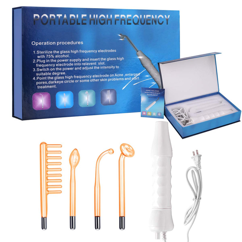 TERAPIA ALTA FRECUENCIA FACIAL KIT MUJER BELLEZA LAU - 5