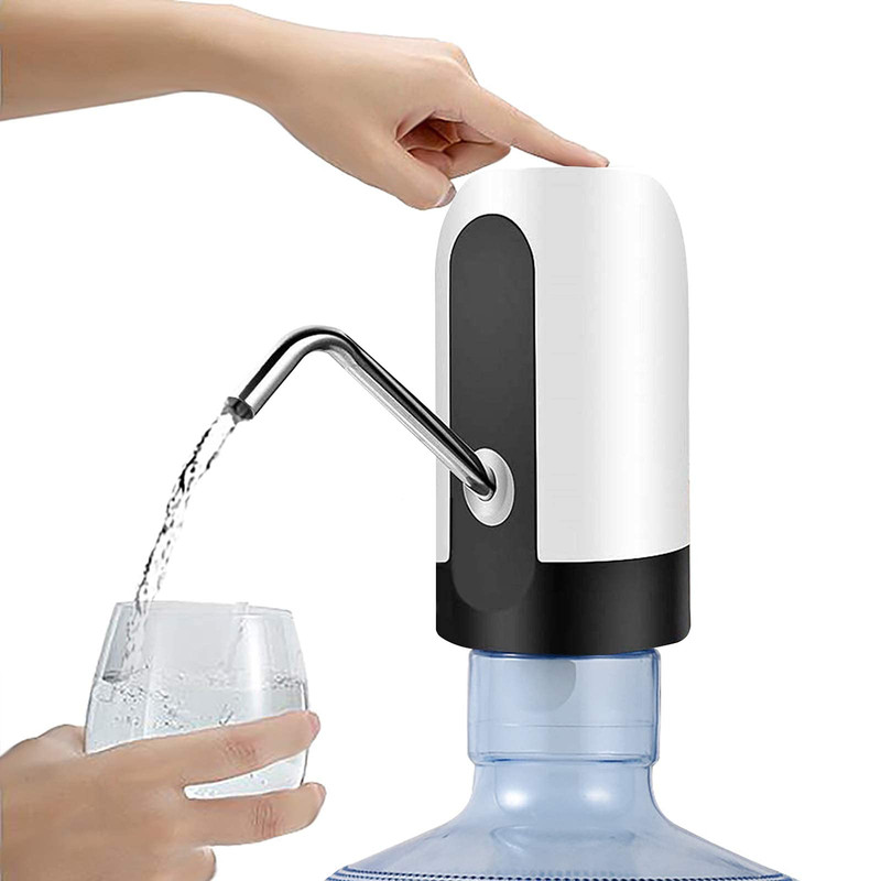 SET 2 DISPENSADORES AGUA CARGA USB BOTELLONES HOGAR LAU - 5