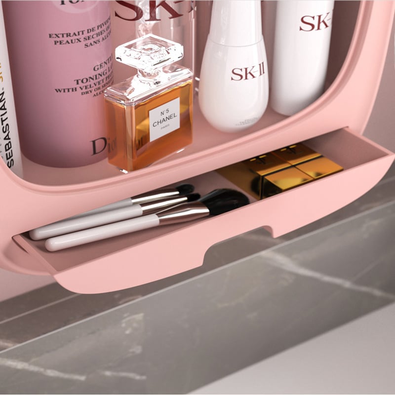 CAJA COSMETIQUERO ORGANIZADOR MAQUILLAJE PARED MUJER LAU - 4