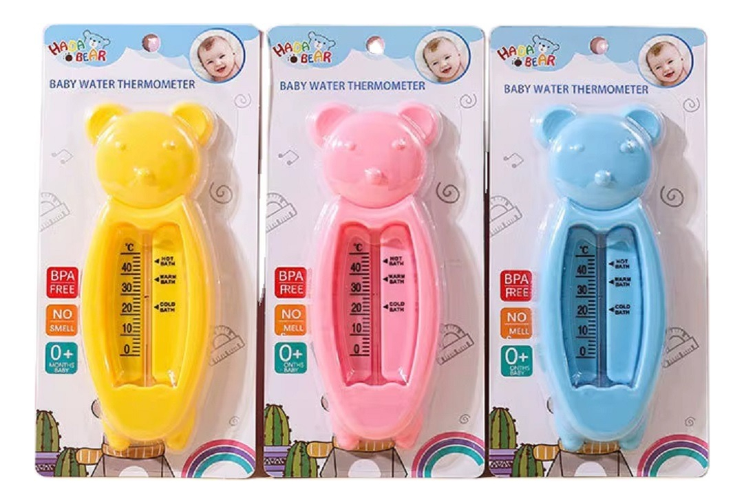 SET 10 TERMOMETROS AGUA DUCHA BAÑO FORMA OSITO BEBES LAU - 5