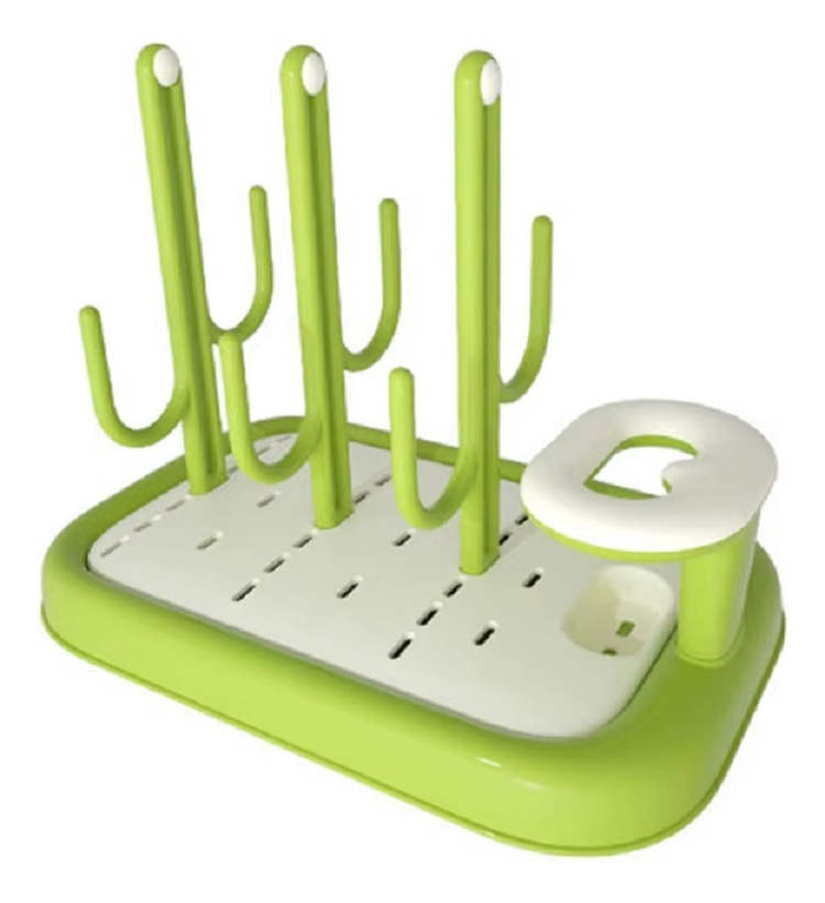 SET 2 ESCURRIDOR MAMADERA SILICONA BIBERON BEBE LAU - 1