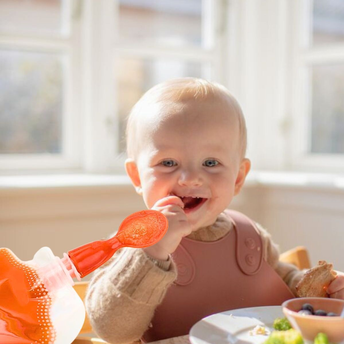 SET 20 BOLSAS ALIMENTACION REUTILIZABLE 118 ML BEBES LAU - 4