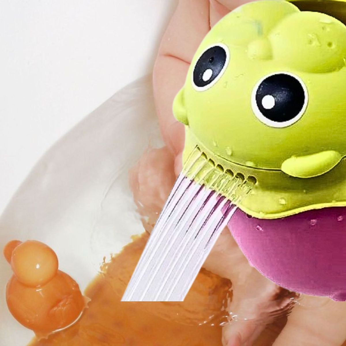 SET 3 JARRO BOTELLA DUCHA REGADERA BAÑO INFANTIL BEBE LAU - 9