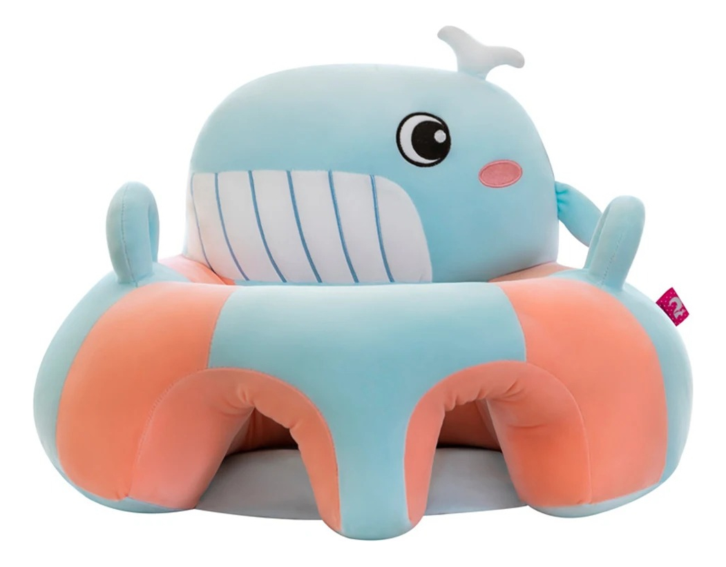 COJIN SOFÁ APRENDIZAJE ASIENTO ANTICAÍDAS PELUCHE BEBE LAU - 3