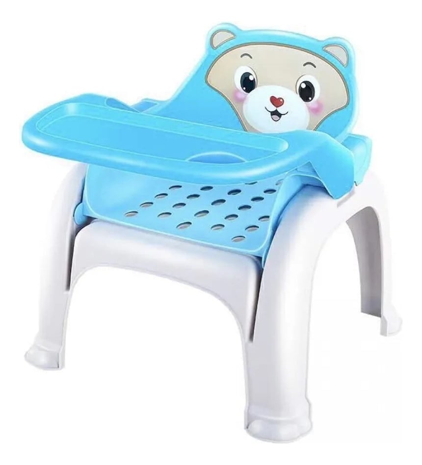 SILLA COMER MULTIFUNCION PLEGABLE COMEDOR SALA BEBE NIÑO LAU - 1