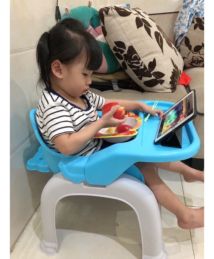SILLA COMER MULTIFUNCION PLEGABLE COMEDOR SALA BEBE NIÑO LAU - 2
