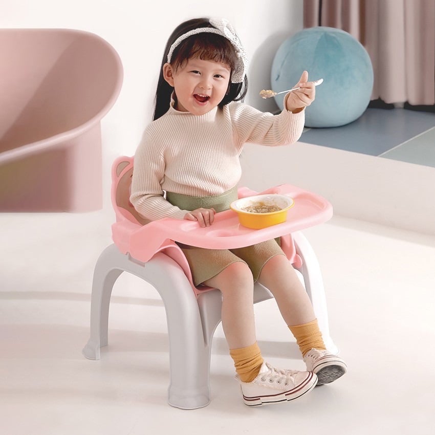 SILLA COMER MULTIFUNCION PLEGABLE COMEDOR SALA BEBE NIÑO LAU - 5