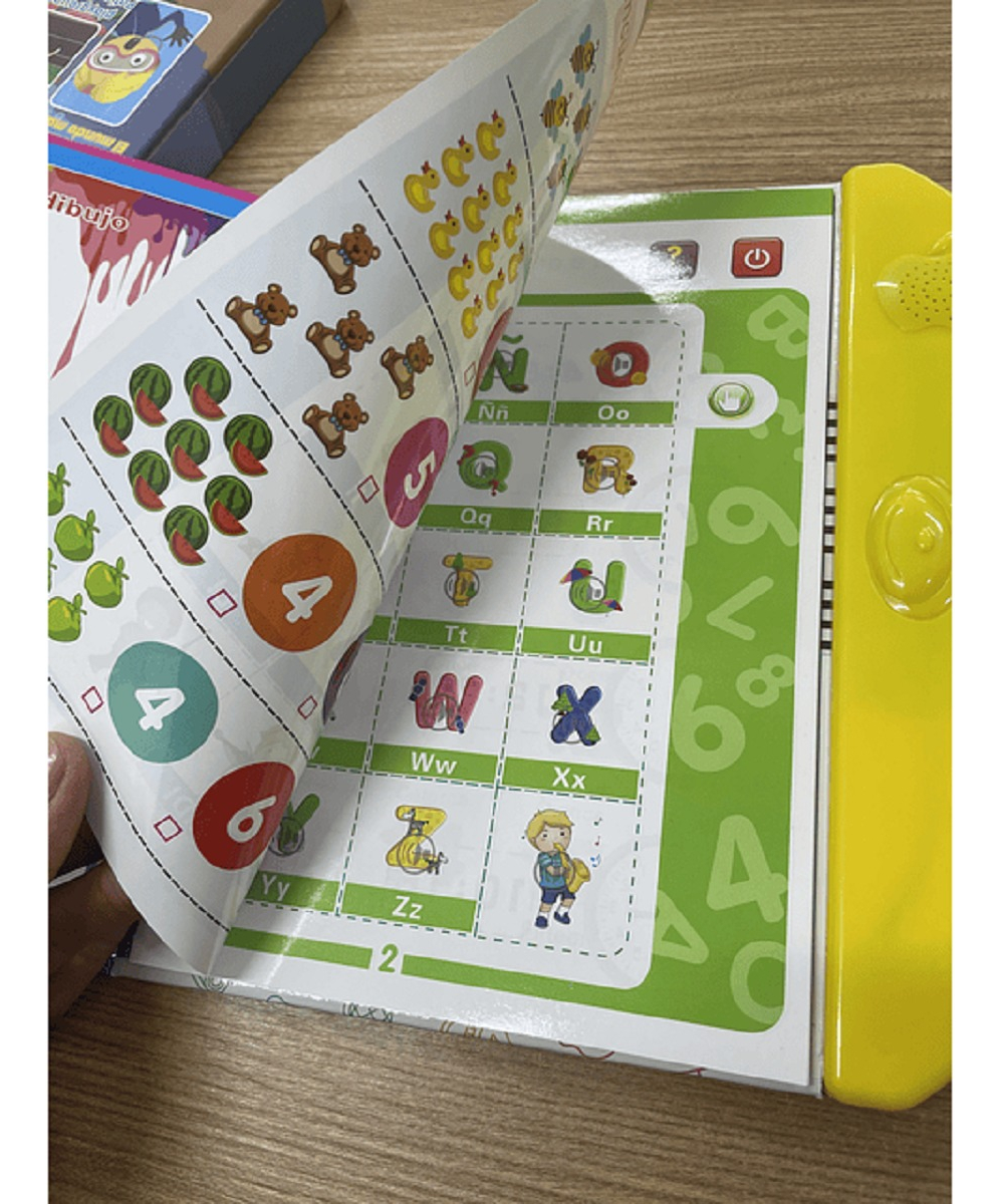 LIBRO ELECTRÓNICO INTERACTIVO BILINGÜE APRENDIZAJE NIÑOS LAU - 3