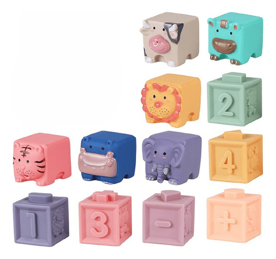 JUGUETES PUZZLES BLOQUES SILICONA EDUCATIVOS NIÑOS LAU - 1