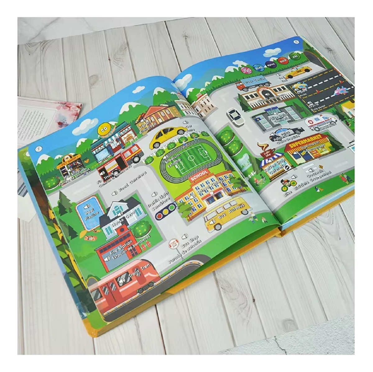 LIBRO DIDÁCTICO INTERACTIVO APRENDIZAJE NIÑOS BILINGÜE LAU - 4